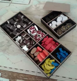 Robinson Crusoe: Resource Token Trays