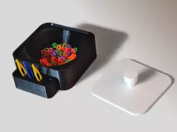 Rubber Band holder for Braces