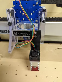 Shapeoko mount for NEJE laser