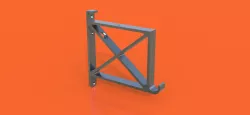 Shelf Bracket (5/8") w/ Dowel Hook (3/4")