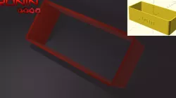 Sideways Band for Pop Up Gift Card Box With Custom Name
