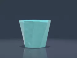 Simple Geometric Plant Pot