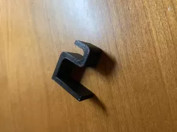 Simple towel hook