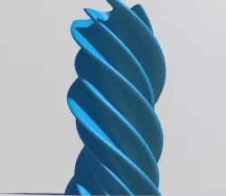 Single Layer Spiral Vase