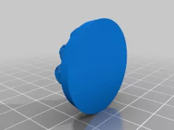 Skull Pile Base (32mm round)