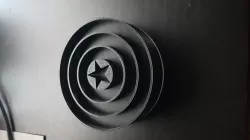 Soap Stamp Round Shield like Captain America Shield