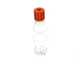 Soda bottle combination lock