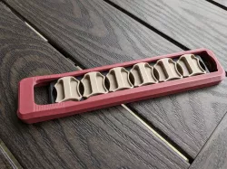 Spinner puzzle - 6 spinners - print-in-place