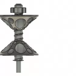 Spool winder for drill