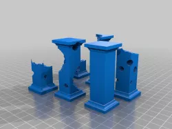Square Column Terrain