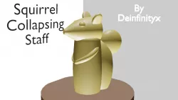 Squirrel Collapsing staff