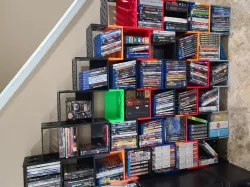 Stackable DVD Shelving