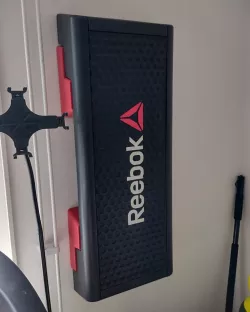 Step up board holder beam and hook