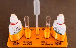 Support pour tests GH et KH - API
