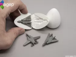Surprise Egg #6 - Tiny Jet Fighter