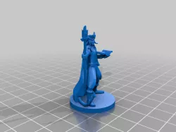 Tiefling Warlock Pirate - Tabletop Miniature