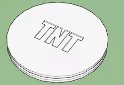 TNT Logo Coin