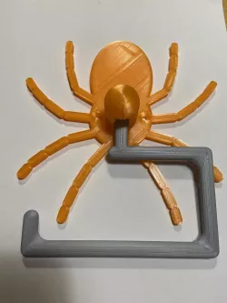Toiletpaper holder with turning ability