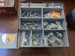 Ultimate Massive Darkness 2 organizer - Sleeved Kickstarter Edition - The Rest (All-in)