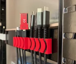 USB cable holder
