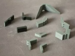 Vertical customizable hinge