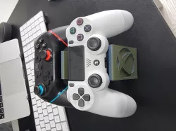 Video Game Dual Controller Stand