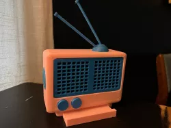 Vintage Radio - Phone Holder