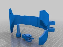 Vive Facial Tracker Mount for Vive Pro Eye with Hinge