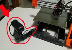 Webcam mount for Prusa Mini