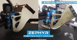 ZEPHYR V2 adaptative for Bullseye Fan Duct cooling