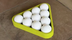 10-Ball Billiards Rack