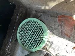 110mm drain pipe cover