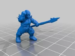 18mm orc chief for D&D