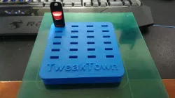 24 slot USB Thumb Drive Organizer with TweakTown.com logo