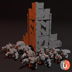 Add-on for Ork Army #2 - 1500 points for Grimdark Future