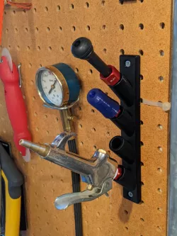 Air tool fittings holder