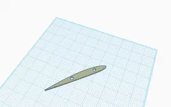 Airplane Wing Airfoil Rib