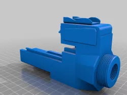 AK to M4 handguard RIS rail adapter- Remix for JD-101 gel blaster