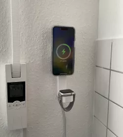Apple MagSafe + Apple Watch wall mount