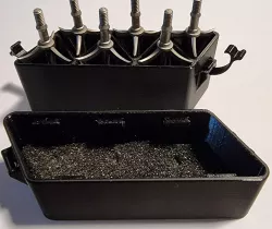 Archery broadhead storage box case