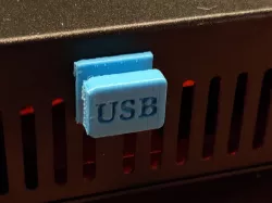 Artillery Sidewinder X1 USB-B cover