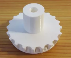 Beer bottle cap knob for furniture
