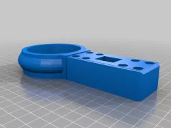 Bracket for the bottom rung of a Yakima Roof Top Tent