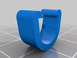 Cable housing clip