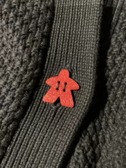 Carcassonne Meeple Button