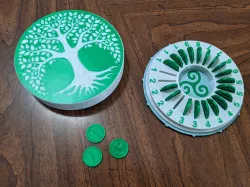Celtic Spell Slot Tracker (DnD 5e)