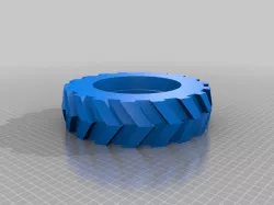 Chevron Tires for 8" Hoverboard Motor
