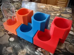 Coffee Shop Latte Syrup Holder