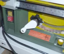 Crank for height adjustment Proxxon FET table saw.