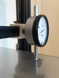 Creality CR10 Dial Gauge mount for precise bed leveling